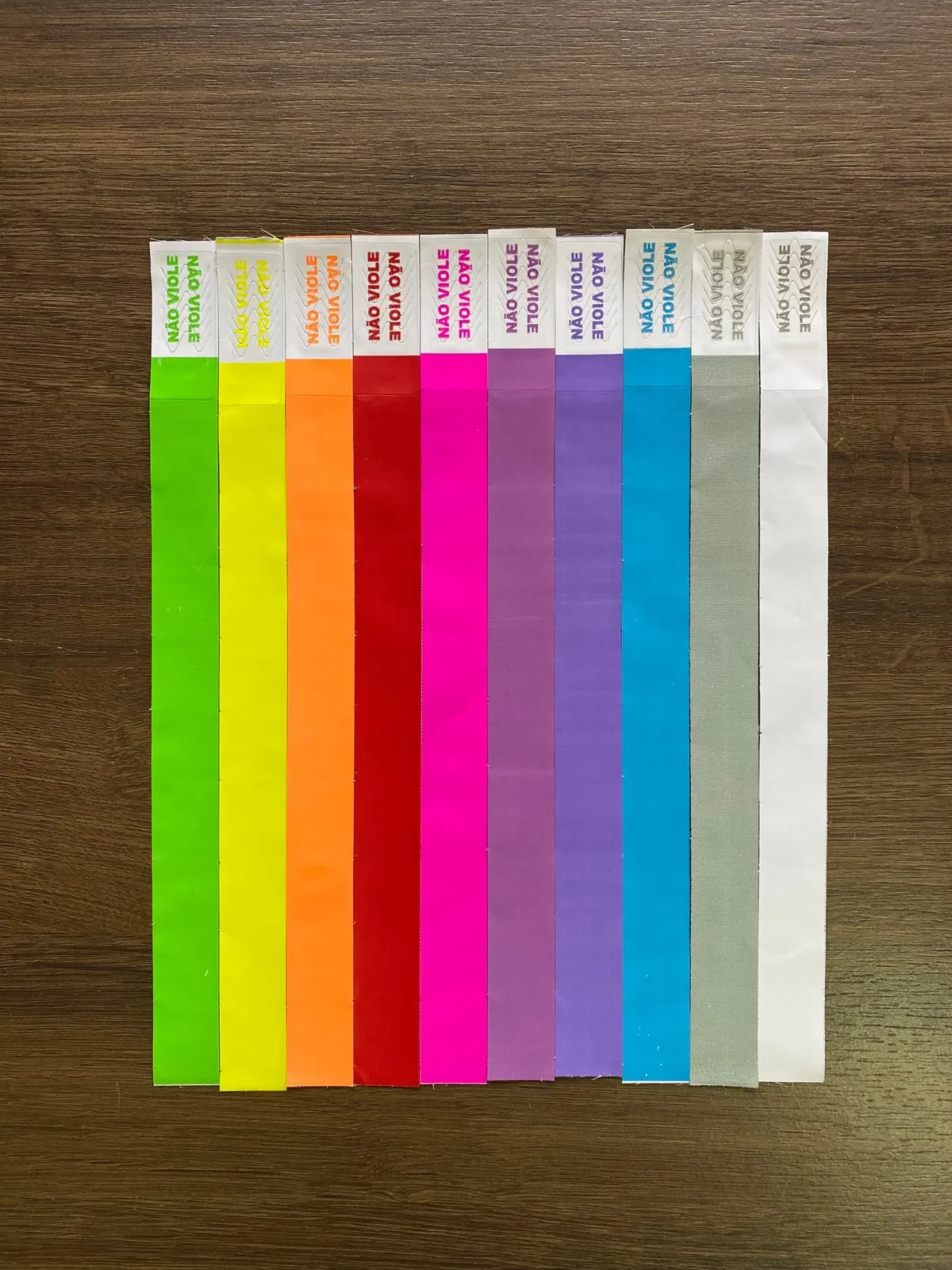 Pulseira de papel